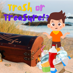 Trash or Treasure  Wed 25th Sep 12pm (3hrs) 7-13 years