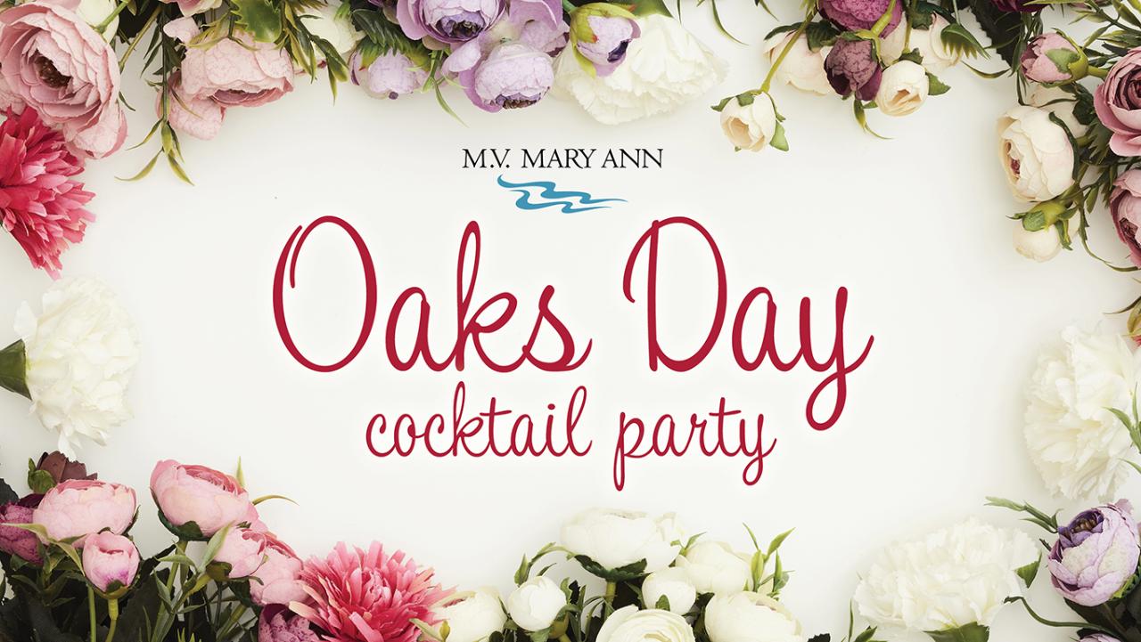 Oaks Day Ladies Cocktail Party - Thursday 4th November, 2021- SOLD OUT.