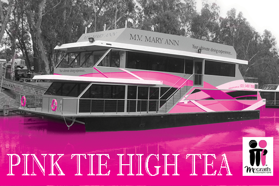 Pink Tie High Tea - McGrath Foundation Fundraiser - Saturday 19th October, 2019