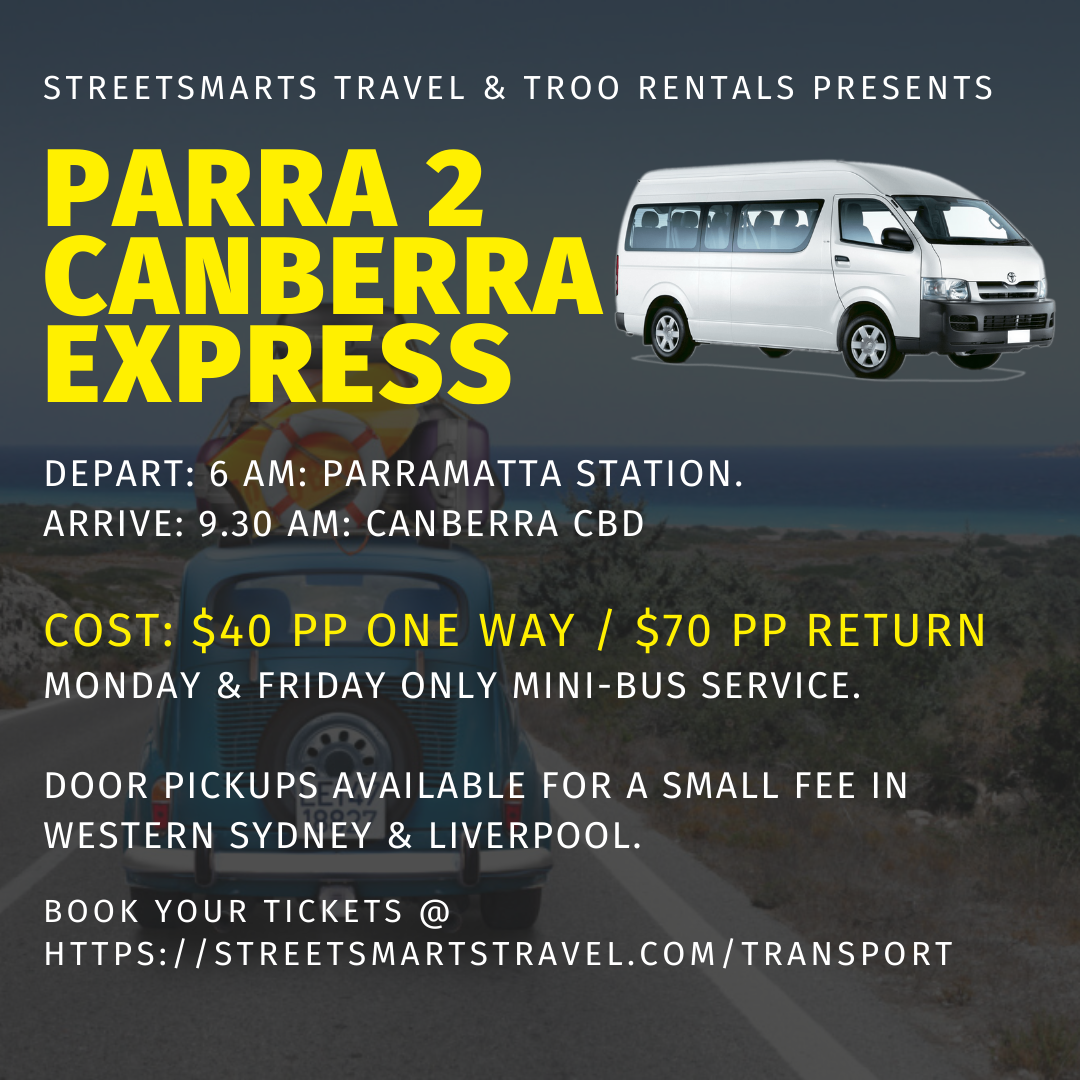 Parramatta To Canberra - Passenger Transport