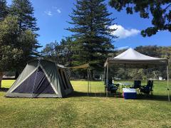 Sydney Deluxe Camping Experience - Basin Campsite Set Up Service 