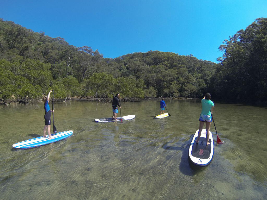 Private Basin Campground Stand Up Paddle Safari