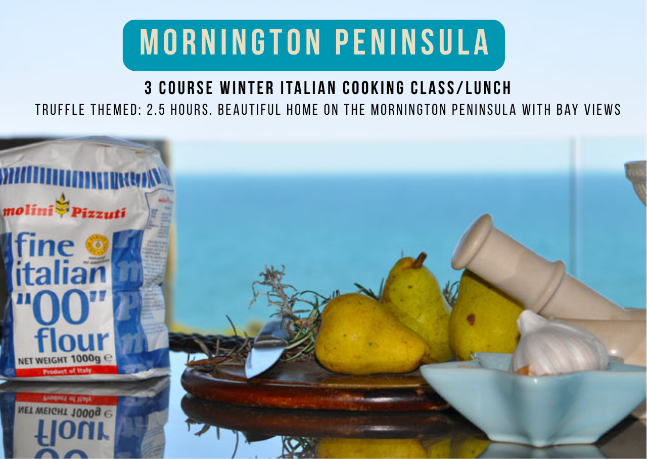 Italian Cooking Class with Truffles : Small Group or Private for 2 Guests