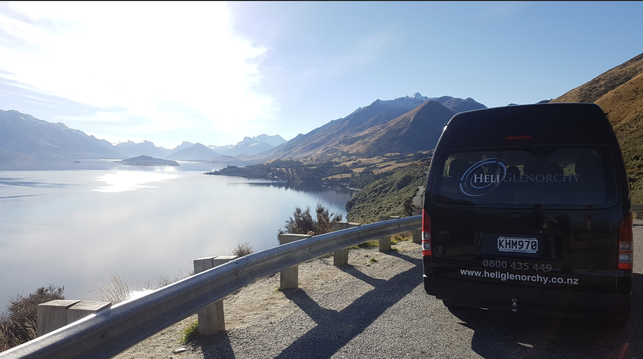 Complimentary return transport ex Glenorchy (only available with a scenic flight booking)