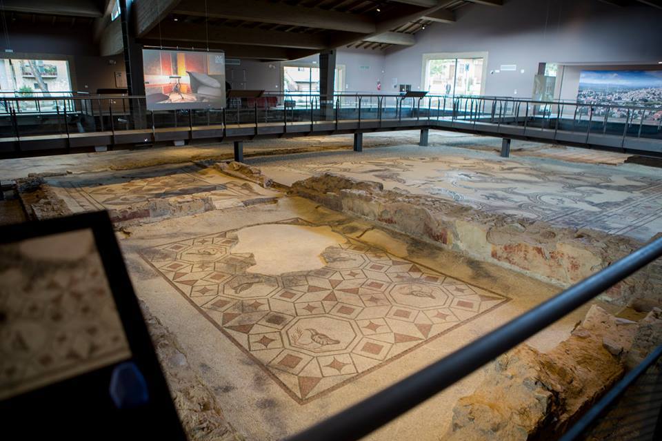 LINEA DIRETTA DALLA VILLA DEI MOSAICI DI SPELLO 18 minuti di curiosità