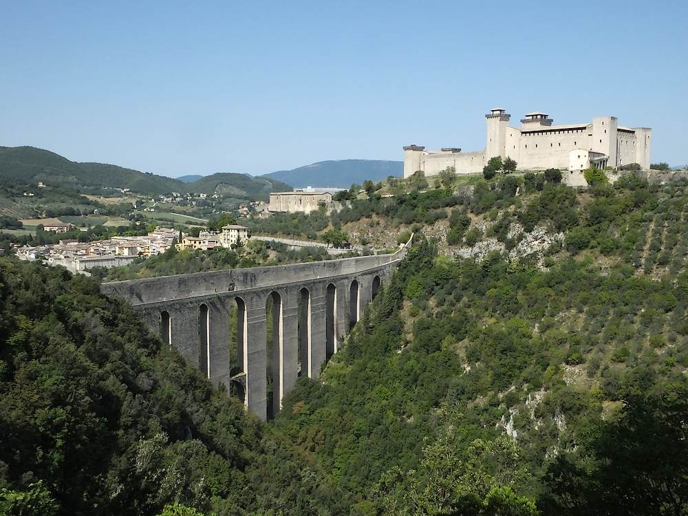 SPOLETO _ La Rocca Albornoz di Spoleto, dalle origini all'epoca carceraria