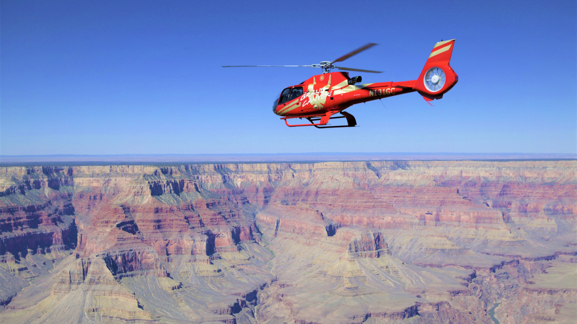 Majestic Grand Canyon National Park Flight