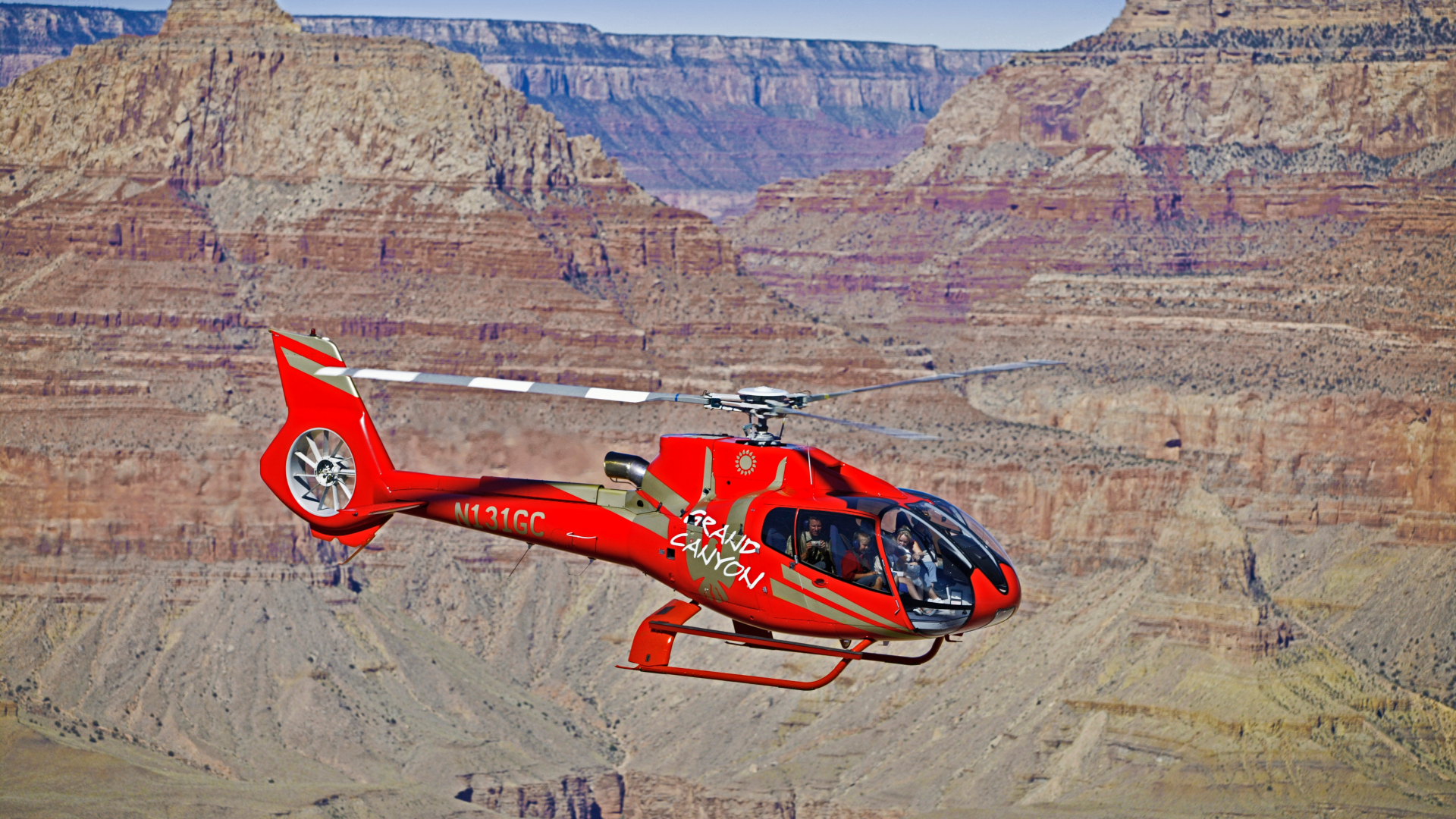 Majestic Grand Canyon National Park Flight