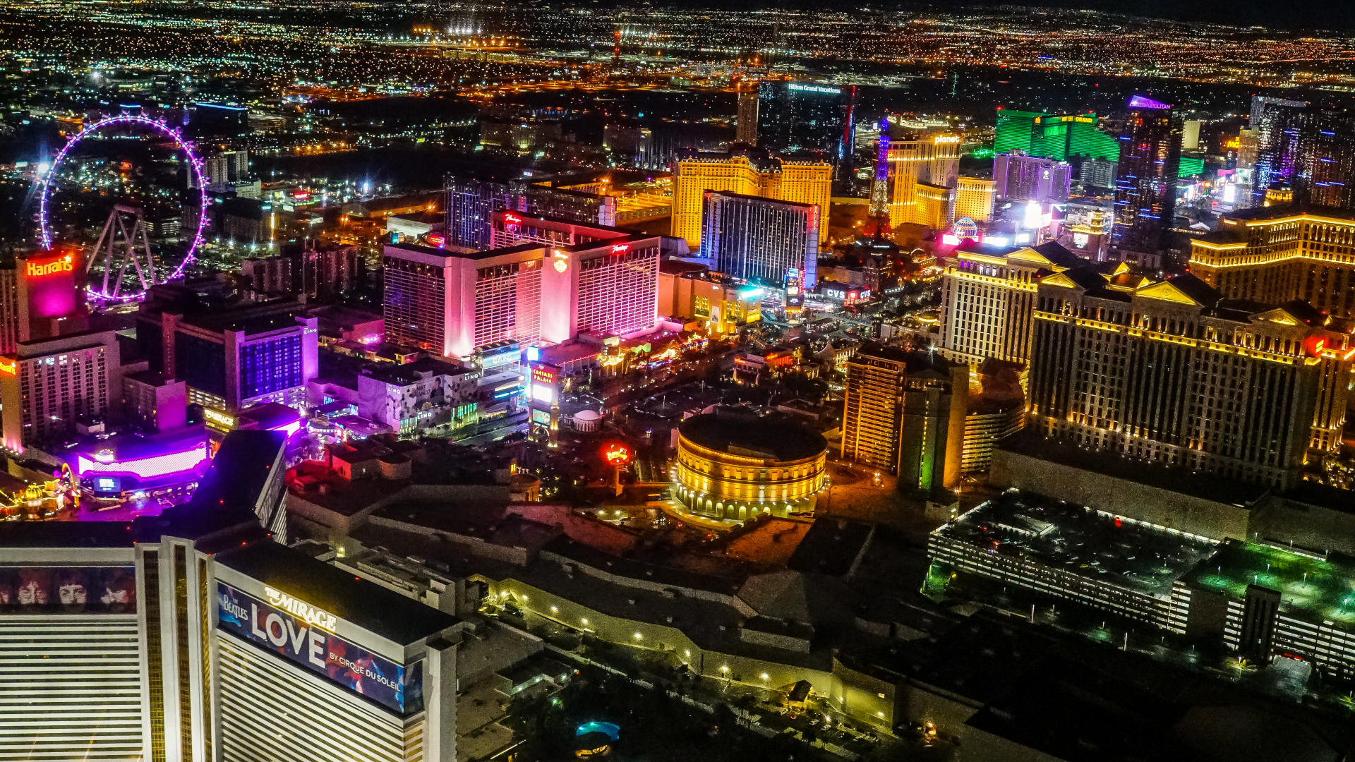 Las Vegas Strip Highlights Flight Tour with Transfers