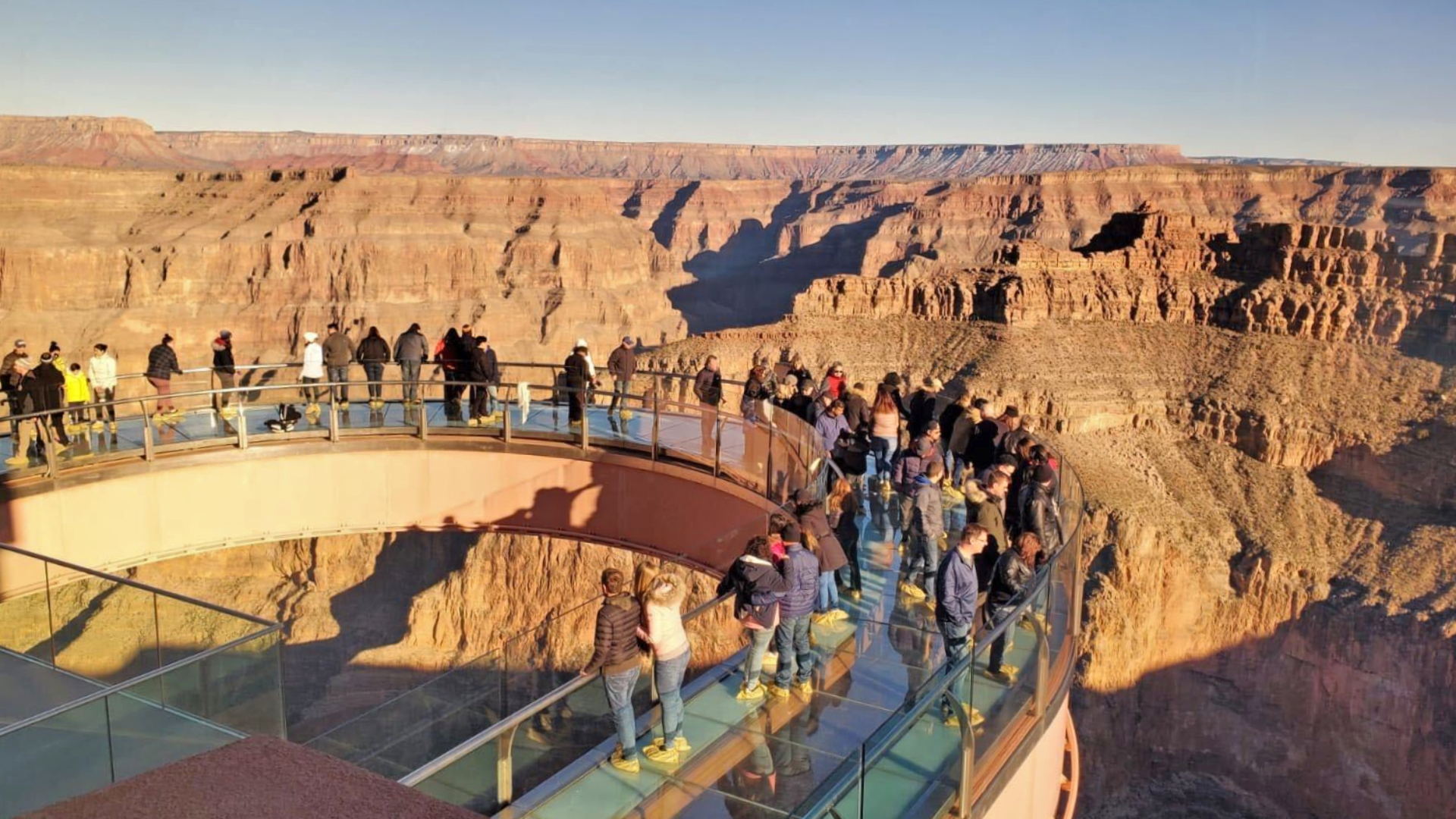 Over the Edge Grand Canyon Tour with Helicopter and Boat | Park Entrance, Meal and Skywalk Included