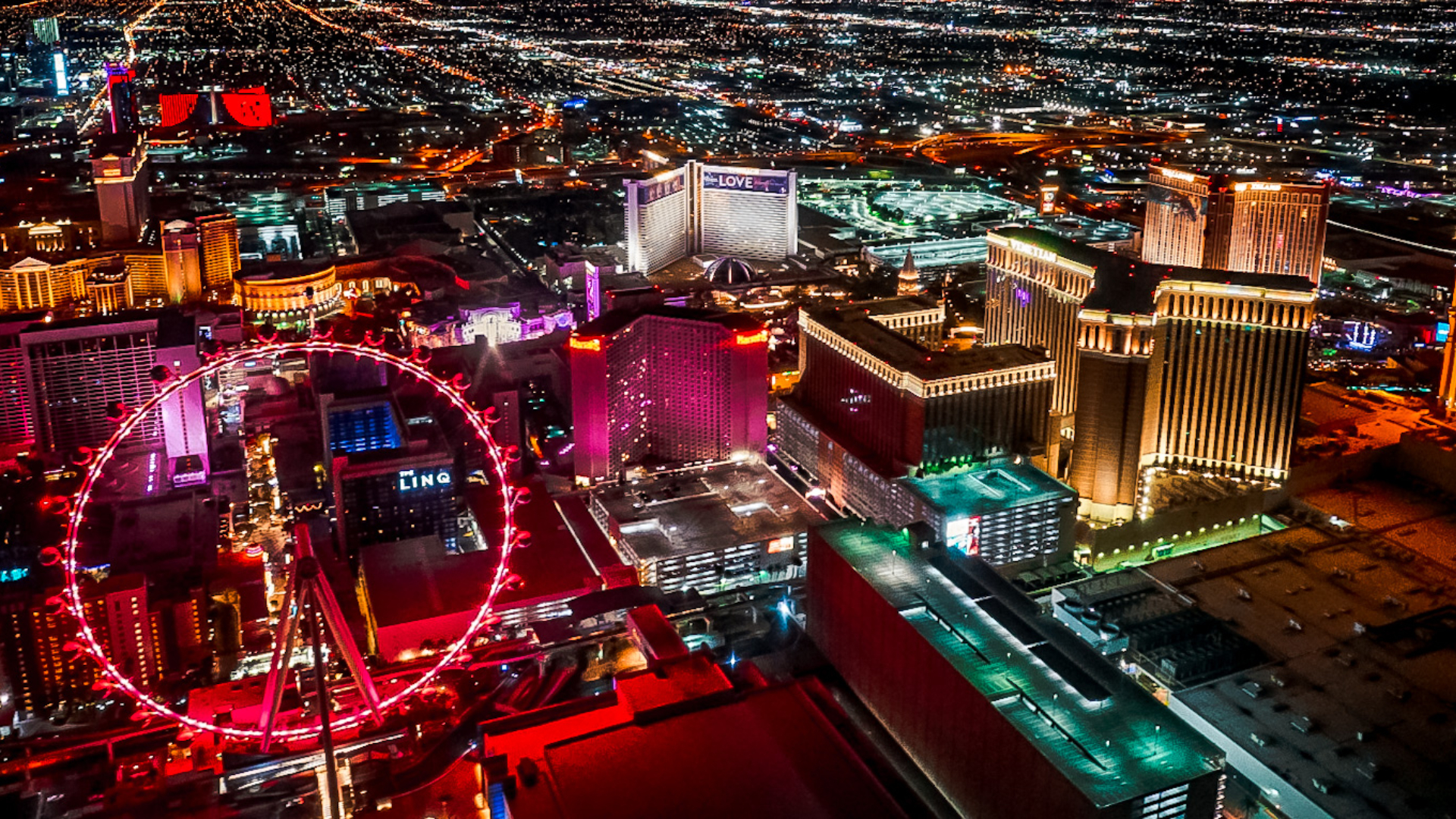 Las Vegas Night Flight with A Three-course Tasting Menu at Buddy V's Ristorante