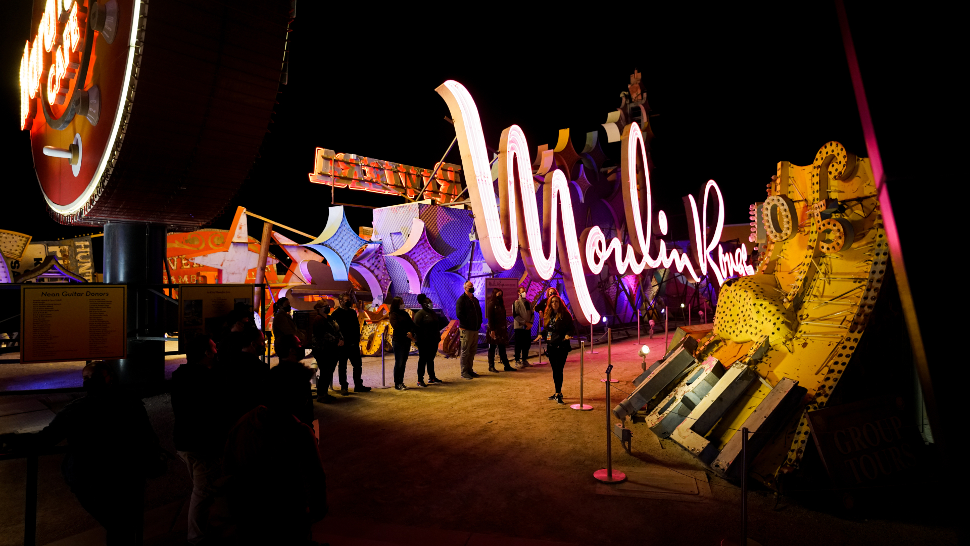 Spectacular Las Vegas Night Flight with The Neon Museum