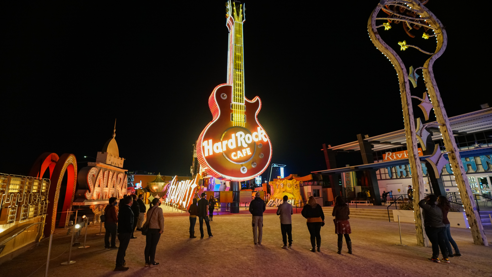 Spectacular Las Vegas Night Flight with The Neon Museum