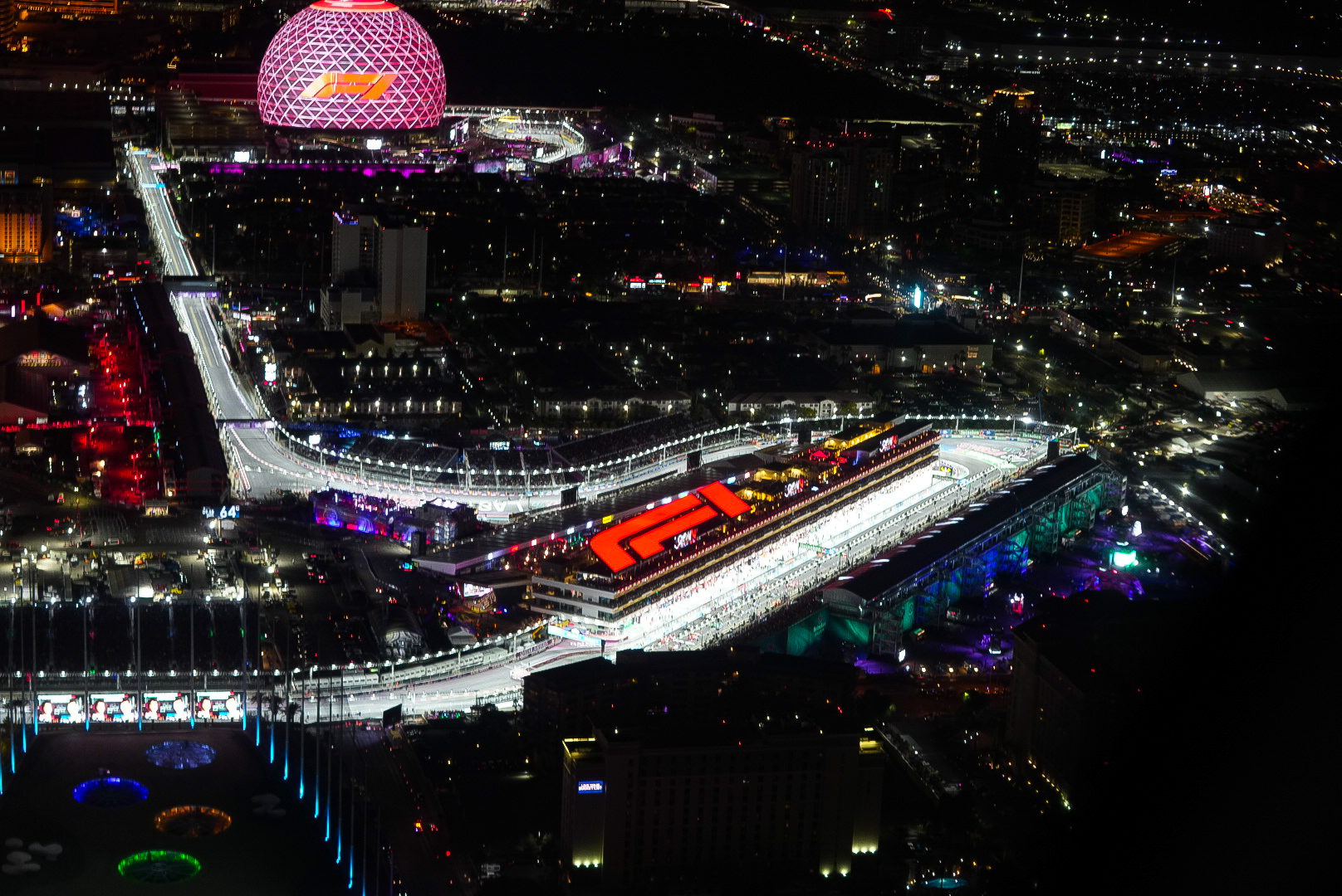 Formula 1 Las Vegas Strip Night Flight without Transfers