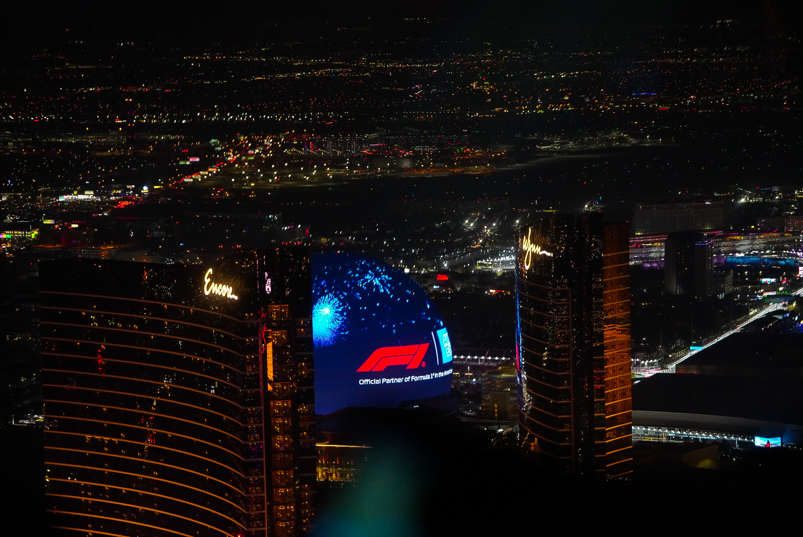 Formula 1 Extended Las Vegas Strip Night Flight without Transfers