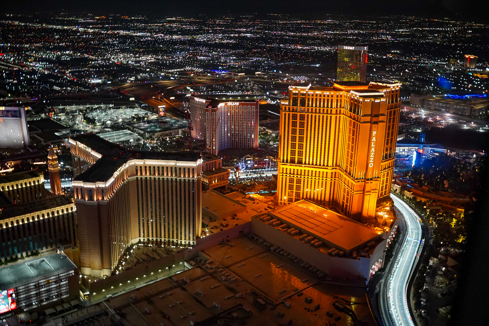 Formula 1 Las Vegas Strip Night Flight without Transfers