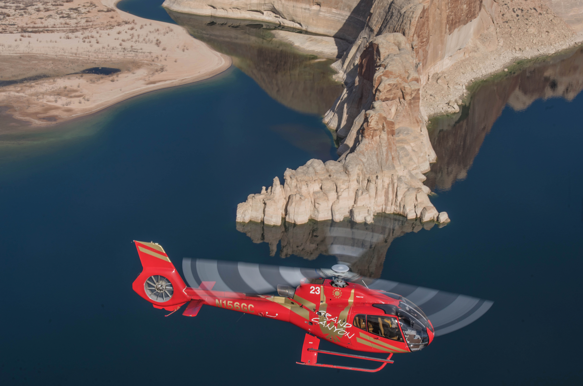 Tower Butte Landing with Horseshoe Bend Helicopter Tour