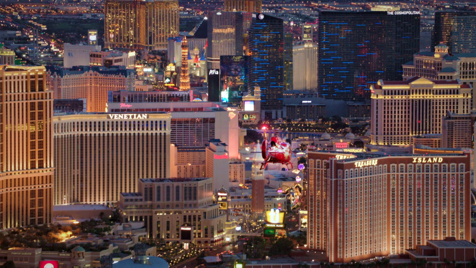 Las Vegas Strip Highlights Flight without Transfers