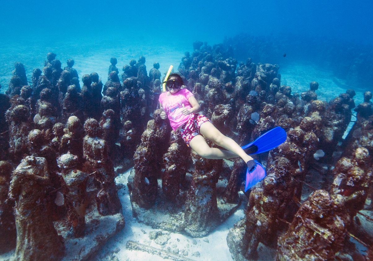 GIFT CERTIFICATE Snorkeling to Cancun Underwater Museum