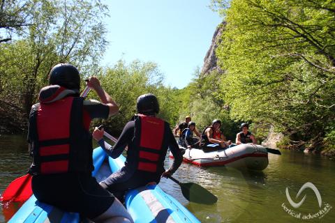 Rafting pe Cheile Nerei