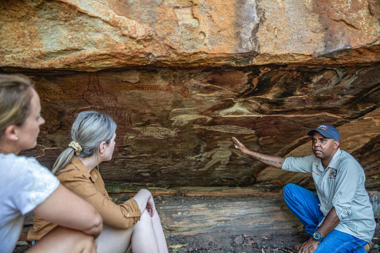 Normanby Station Aboriginal Rock Art Half Day Experience
