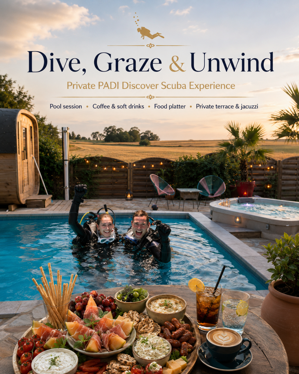 Dive, Graze & Unwind