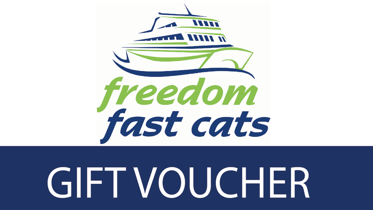 Gift Voucher Return Ferry Transfer Great for 2 Adults