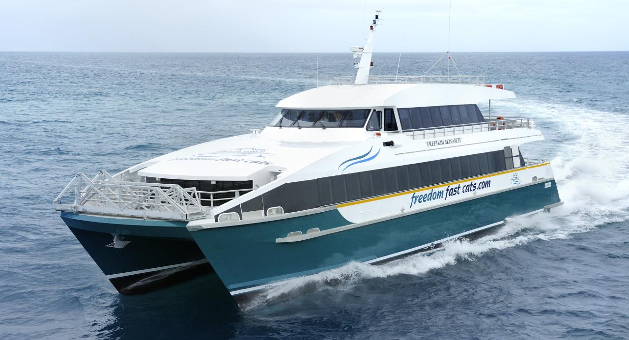 Ferry Great Keppel Island to Yeppoon