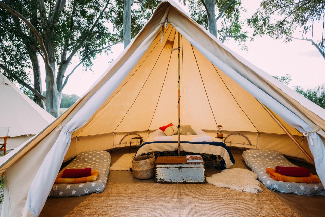 5 meter bell tent