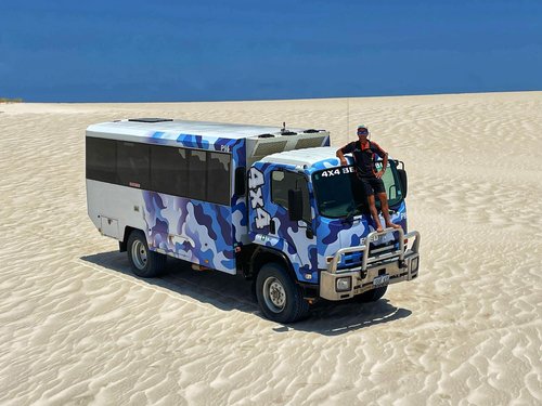 LANCELIN - 4WD Sandunes &  sandboarding Adventure - 15.00- 45 mins