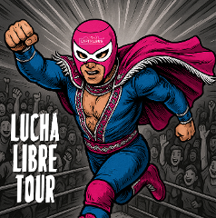 Noche Mexicana: Lucha Libre + Tequila + Tacos y Botana