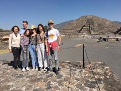 Teotihuacán al Atardecer