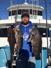 PORT JEFFERSON EVERYDAY FULL DAY BLACKFISHING 7AM TO 3PM