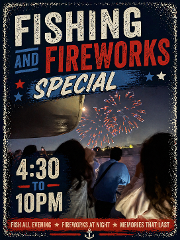 PORT JEFF FISHING AND FIREWORKS SPECIAL