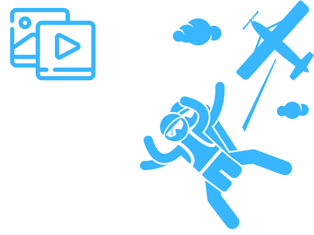 Tandem Skydive Gift Card with Video AND Photos