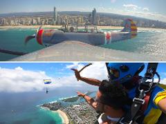 Tandem Skydive + Aerobatic Flight
