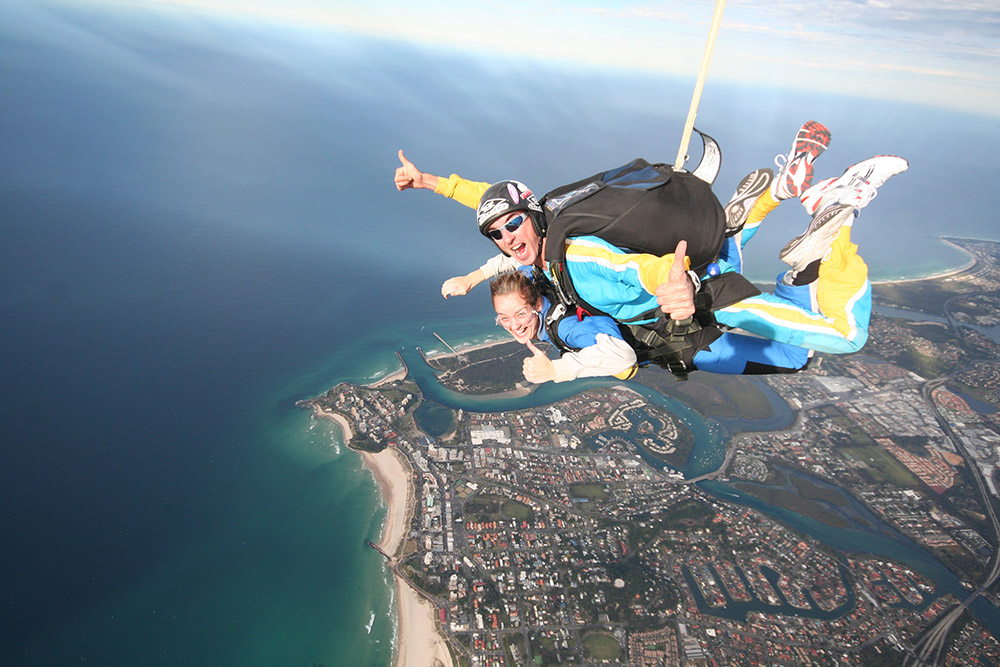 Tandem Skydive Gift Card with Outside Video AND Photos