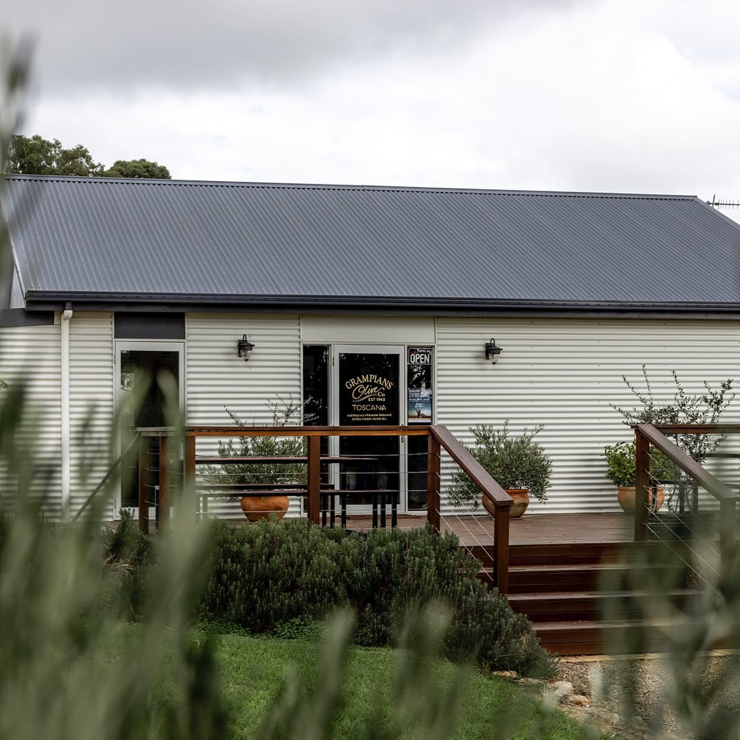 Heli Lunch: Grampians Olive Co