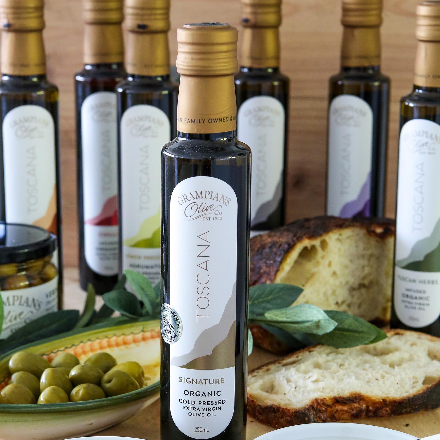 Heli Lunch: Grampians Olive Co