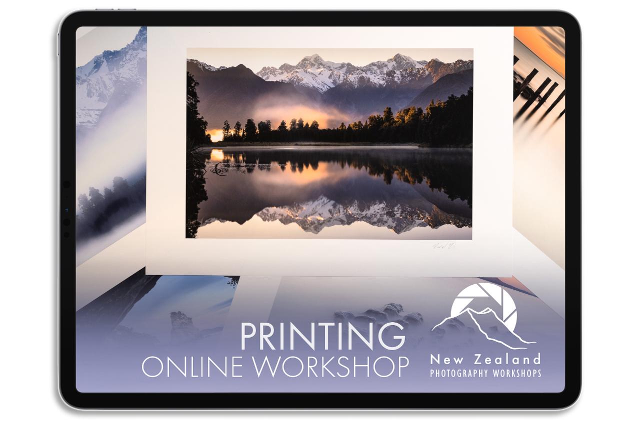 X - Online Fine-Art Printing Workshop