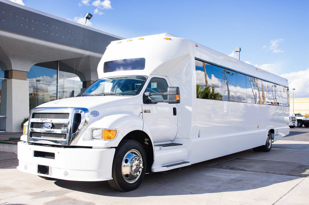 38 PASSENGER PARTY BUS - Hourly Charter LAS VEGAS