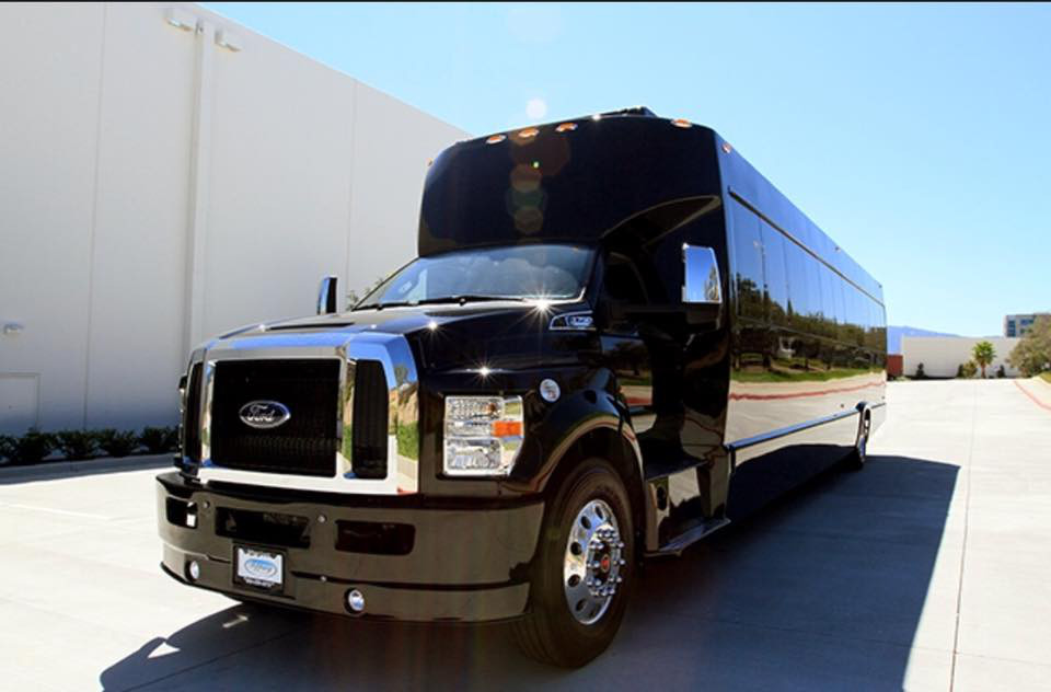 40 PASSENGER PARTY BUS - Hourly Charter LAS VEGAS