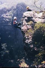 Spectacular Blue Mountains half day abseiling adventure