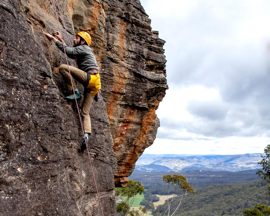 Full day Rock Climbing Adventure - Blue Mountains