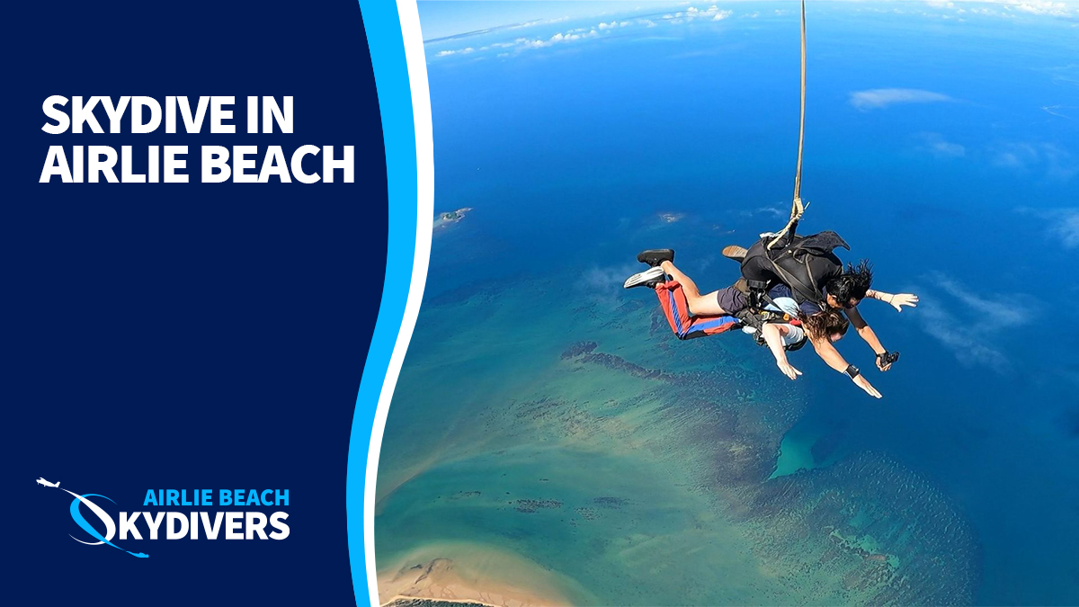 Tandem Skydive with Beach Landing - Self Drive - Airlie Beach Skydivers ...