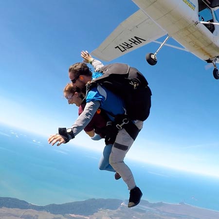 Tandem Skydive with Beach Landing - Self Drive