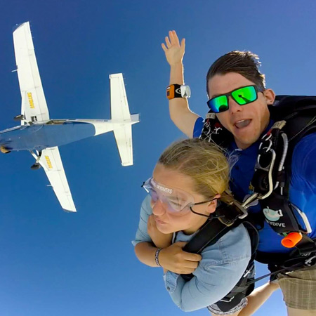 Tandem Skydive with Beach Landing - Self Drive
