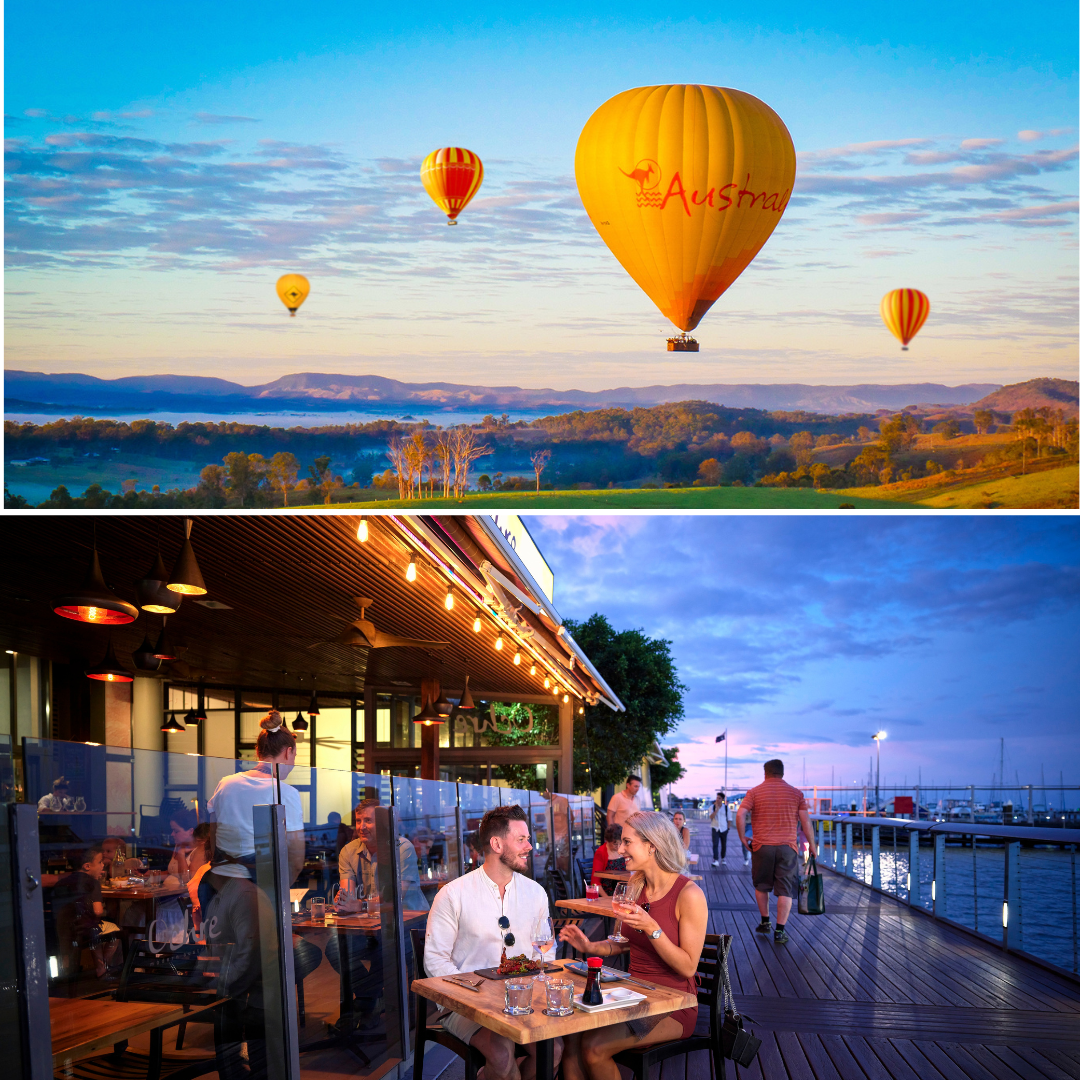 Cairns Classic Hot Air Balloon ride + FREE Ochre 3 course Lunch