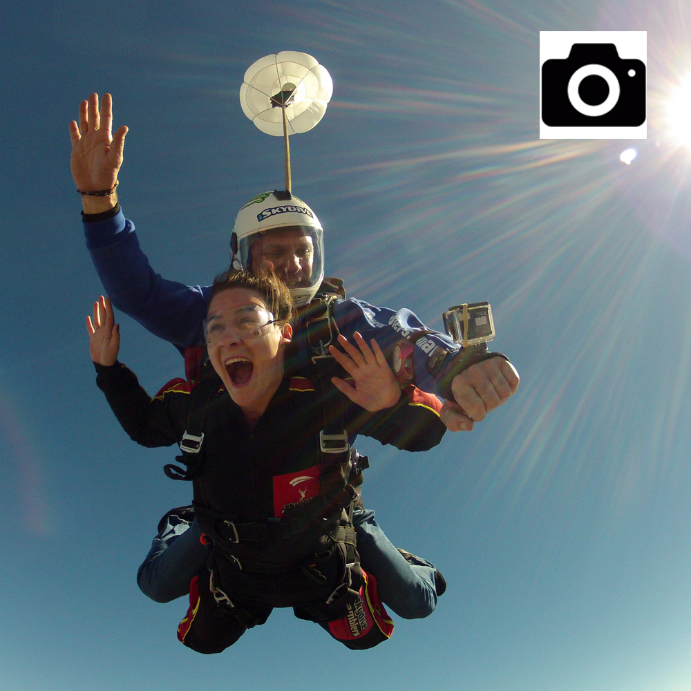 Digital Photos of Tandem Jump (USB) - Handycam