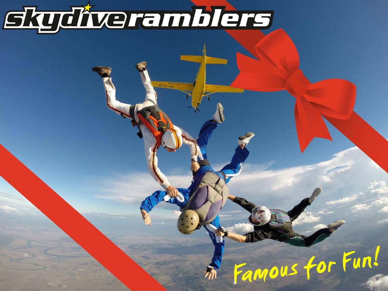 AFF - First Jump Skydiving Course (Stage 1) - Gift Card